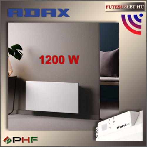 ADAX NEO WIFI "H" - 1200W - elektromos fűtőpanel - fehér (RAL9016)