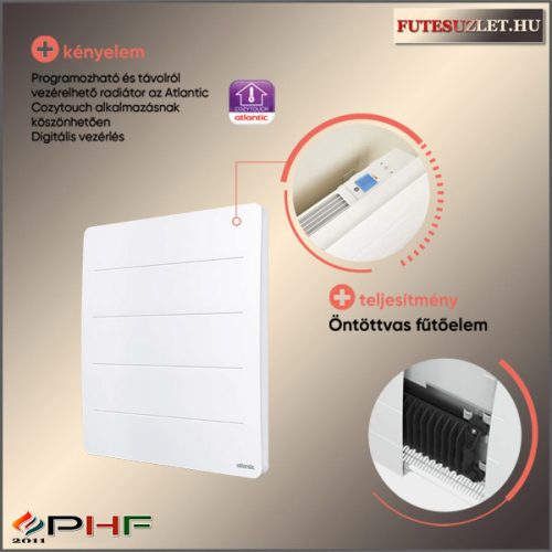 Atlantic Nirvana Neo 2000W - elektromos radiátor - NEW