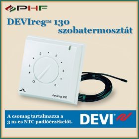 DEVIreg™ 130 termosztát padlóérzékelővel
