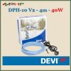 DEVI DPH-10 V2 - 10W/10°C - 4m - Önszabályozó fűtőkábel