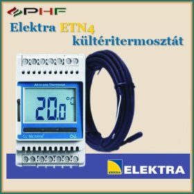 Elektra ETN 4 - kültéri digitális termosztát