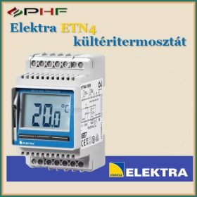 Elektra ETN 4 - kültéri digitális termosztát