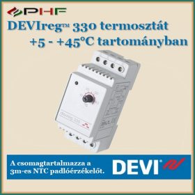 DEVIreg 330 termosztát (+5-+45°C)