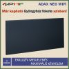 ADAX NEO WIFI - 1200W - elektromos fűtőpanel - Gyöngyház fekete