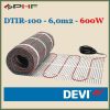 DEVIcomfort 100 - DTIR-100 fűtőszőnyeg - 6m2 (0,5x12m) - 600W