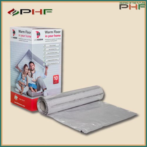 LikeWarm F-Mat 80, 100 vagy 130W/m2-3,0 ALU fűtőszőnyeg (3,0m2)