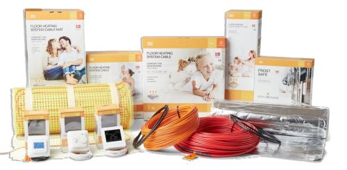 Heatcom alumínium fűtőszőnyeg  80 vagy 140W/m2 - 6,0 m2