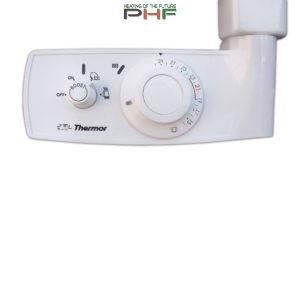 Thermor Corsaire 750W - elektromos törölközőszárító termosztáttal, fehér