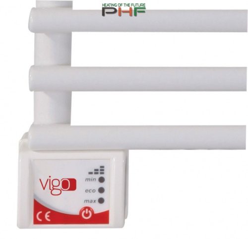 VIGO  800W - elektromos törölközőszárító radiátor, fehér
