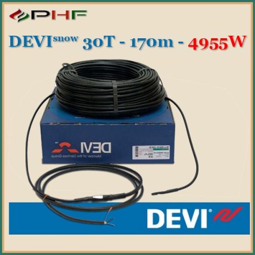 DEVIsnow™ 30T (DTCE-30) - 30W/m - 170m - 4955W (400V)