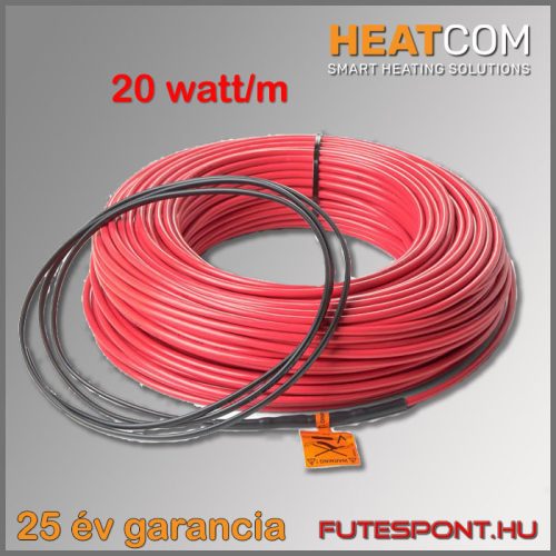 Heatcom fűtőkábel 20W/m - 110W (5,8m)