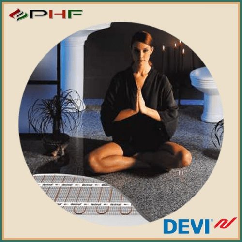 DEVIcomfort 100 - DTIR-100 fűtőszőnyeg - 5m2 (0,5x10m) - 500W