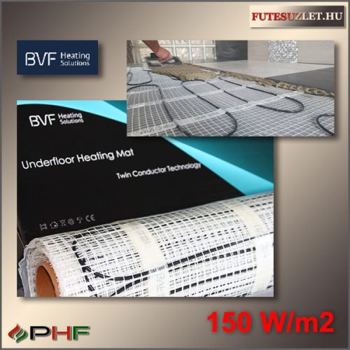 BVF H-MAT/150-2,0 m2 elektromos fűtőszőnyeg - 300W