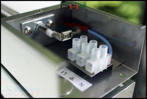 EnergoInfra EIR500 - 70x7,5x4 cm - 500W - inox (rozsdamentes acél)