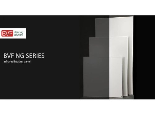BVF NG 450 W  infrapanel 90x60x3 cm, fehér alukeret