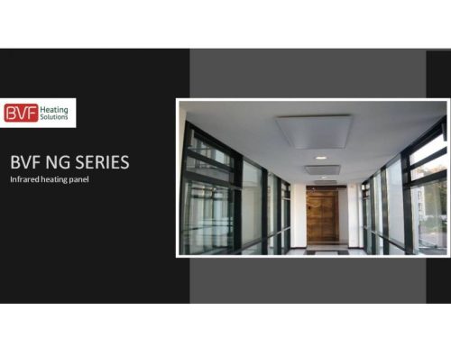 BVF NG 450 W  infrapanel 90x60x3 cm, fehér alukeret