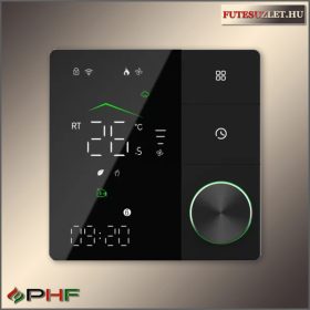 BECA Isaura Smart WiFi szobatermosztát Fekete