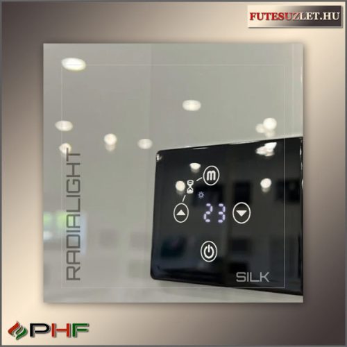 Radialight Silk EVO törölközőszárító radiátor fehér - 1000W 