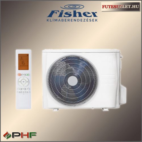 Fisher Nordic inverteres split klíma 2,6kW  FSAIF-NORD-93AE3 / FSOAIF-NORD-93AE3