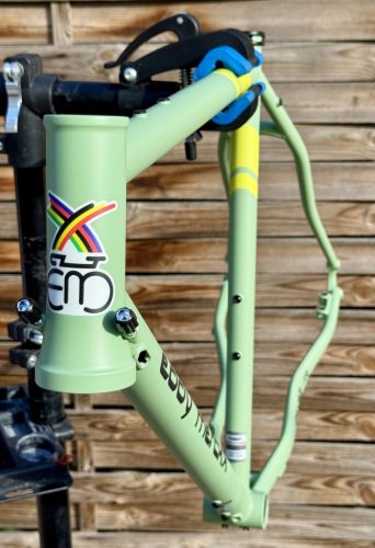 Eddy Merckx Pévèle ST.  gravel acélváz+karbon villa - (matt pastel türkiz)