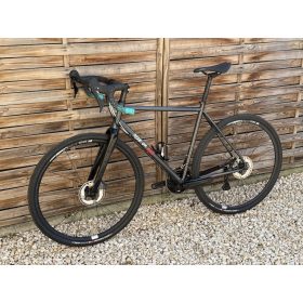   SB4 acélváz, karbon villa, Shimano GRX 2x11s gravel kerékpár - (kaméleon)