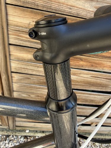 SB4 acélváz, karbon villa, Shimano GRX 2x11s gravel kerékpár - (kaméleon)