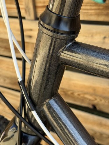 SB4 acélváz, karbon villa, Shimano GRX 2x11s gravel kerékpár - (kaméleon)