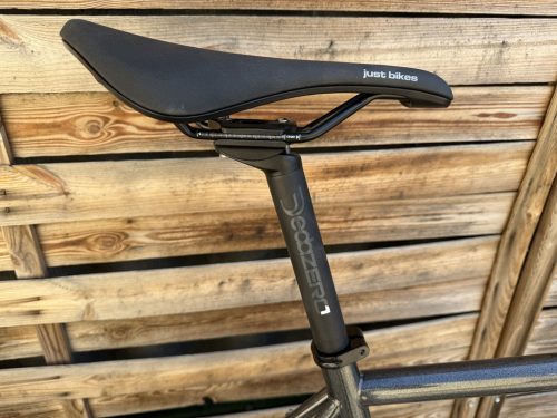 SB4 acélváz, karbon villa, Shimano GRX 2x11s gravel kerékpár - (kaméleon)