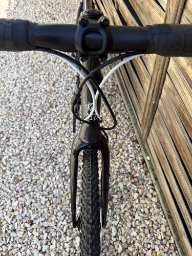 SB4 acélváz, karbon villa, Shimano GRX 2x11s gravel kerékpár - (kaméleon)