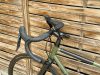 SB4 acélváz, karbon villa, Shimano GRX 2x11s gravel kerékpár - 53 cm (oliva)