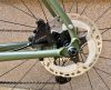 SB4 acélváz, karbon villa, Shimano GRX 2x11s gravel kerékpár - 53 cm (oliva)