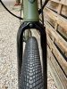 SB4 acélváz, karbon villa, Shimano GRX 2x11s gravel kerékpár - 53 cm (oliva)