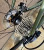 SB4 acélváz, karbon villa, Shimano GRX 2x11s gravel kerékpár - 53 cm (oliva)