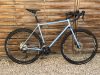 SB6 bikepacking acélvázas gravel,  Shimano GRX 2x11s -  (égszínkék)