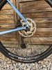 SB6 bikepacking acélvázas gravel,  Shimano GRX 2x11s -  (égszínkék)
