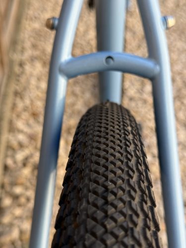 SB6 bikepacking acélvázas gravel,  Shimano GRX 2x11s -  (égszínkék)