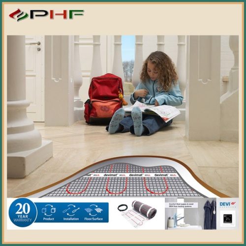 DEVIcomfort 150 - DTIR-150 fűtőszőnyeg - 1m2 (0,5x2m) - 150W