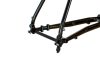 SB4 2x húzott CroMoly gravel full acélváz, ED bevonat - fényes fekete