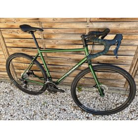   SB6 bikepacking acélvázas gravel,  Shimano GRX 2x11s -  (zöld)