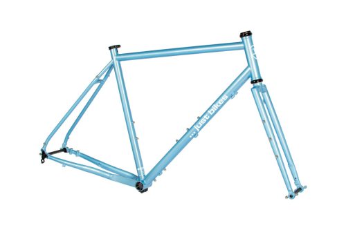 SB6 2x húzott CroMoly gravel full acélváz, ED bevonat - fényes kék