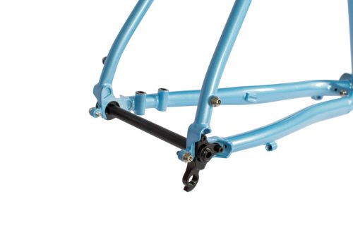 SB6 2x húzott CroMoly gravel full acélváz, ED bevonat - fényes kék