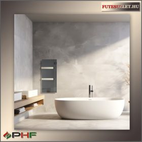   Radialight Silk EVO törölközőszárító radiátor antracit - 1000W 