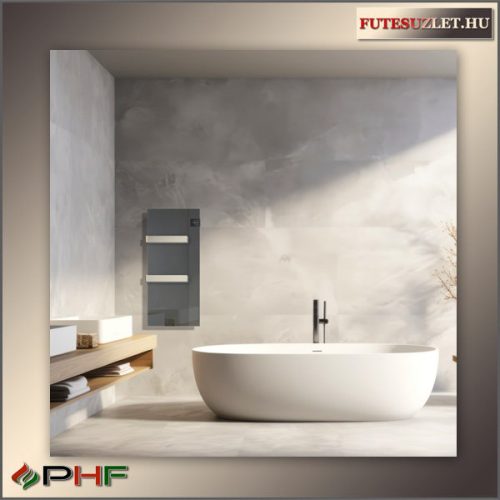 Radialight Silk EVO törölközőszárító radiátor antracit - 1000W 