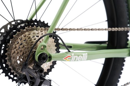 Cinelli Speciale Gravel disc gravel acél kerékpár, karbon villa, Shimano GRX 2x12