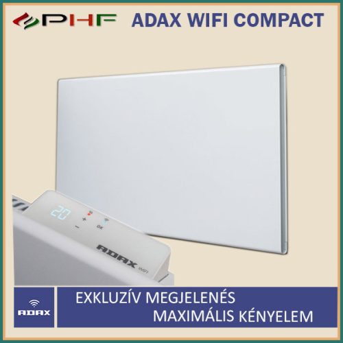 ADAX WIFI COMPACT - 2500W - elektromos fűtőpanel 