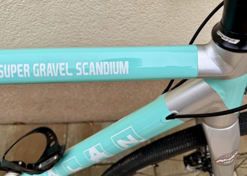 ALAN SUPER GRAVEL SCANDIUM gravel 52 cm - a váz elkelt!
