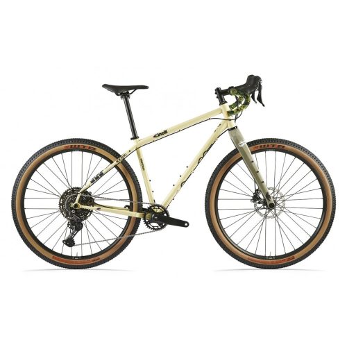 Cinelli Hobootleg Geo acél vázszett, karbon villa (desert mud)