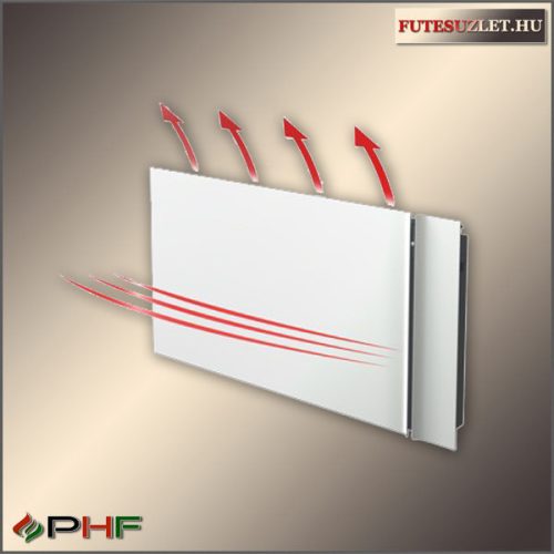 Radialight Kyoto 2000W elektromos fali fűtőpanel - Fehér