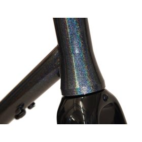   JB-SB-2x húzott CroMoly gravel full acélváz, ED bevonat - fényes "chameleon"