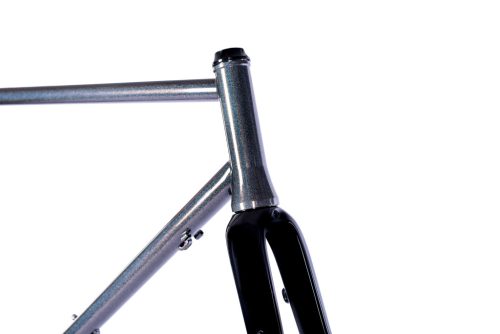 SB4 2x húzott CroMoly gravel full acélváz, ED bevonat - fényes "chameleon"